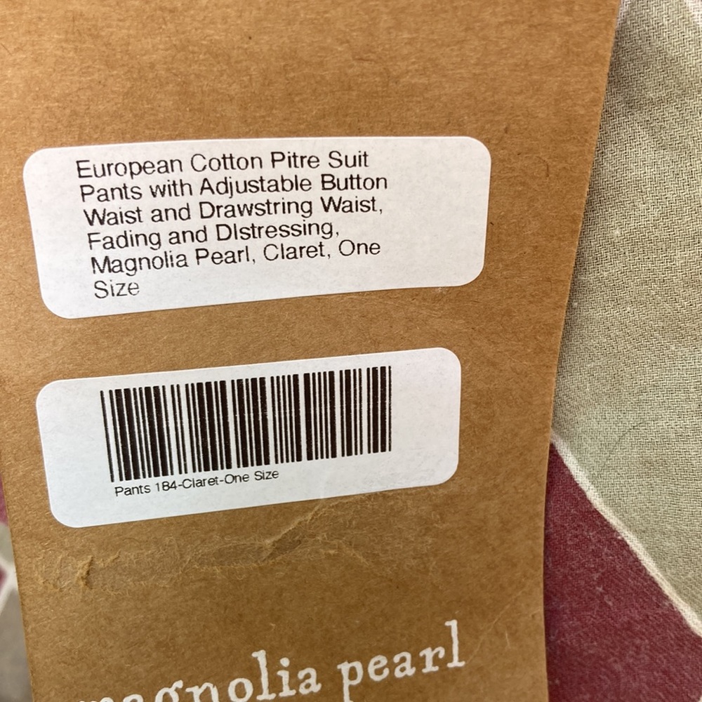 Magnolia pearl cotton pants *SOLD* - Picture 2 of 5